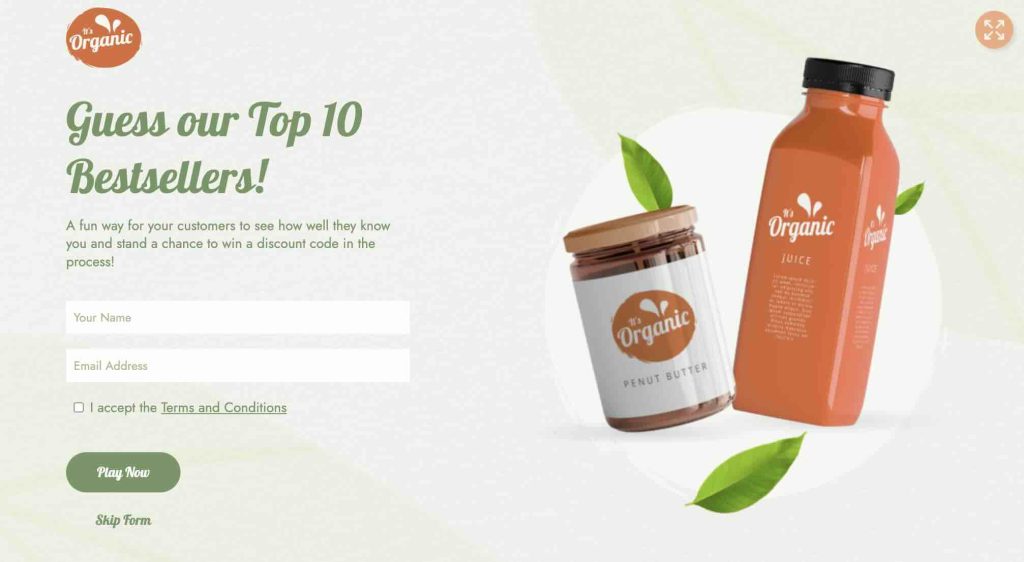 Multi-choice Product Game
